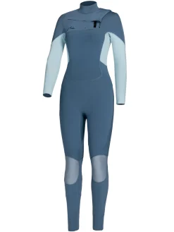 A Series Ecoprene 3/2 Chest Zip Long Sleeve Steamer Wetsuit | Rusty Outlet