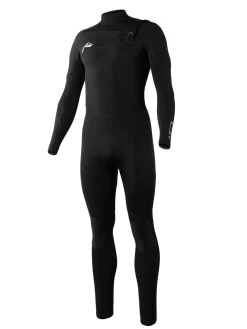 A Series Ecoprene 3/2 Chest Zip Long Sleeve Steamer Wetsuit Youth | Rusty Hot