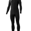 A Series Ecoprene 3/2 Chest Zip Long Sleeve Steamer Wetsuit | Rusty New