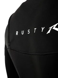 A Series Ecoprene 3/2 Chest Zip Long Sleeve Steamer Wetsuit | Rusty New