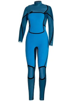 A Series Ecoprene 3/2 Chest Zip Long Sleeve Steamer Wetsuit | Rusty Outlet
