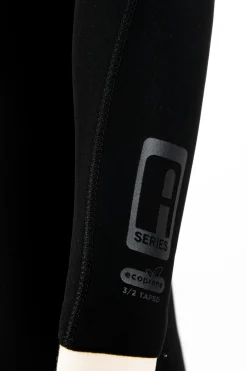 A Series Ecoprene 3/2 Chest Zip Long Sleeve Steamer Wetsuit | Rusty New