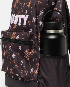 Academy Floral Patterned Backpack Girls | Rusty Clearance