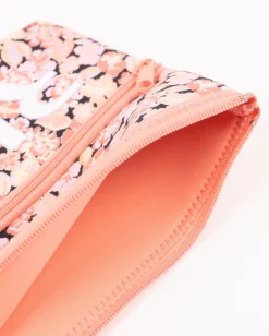 Academy Floral Printed Pencil Case Girls | Rusty Clearance