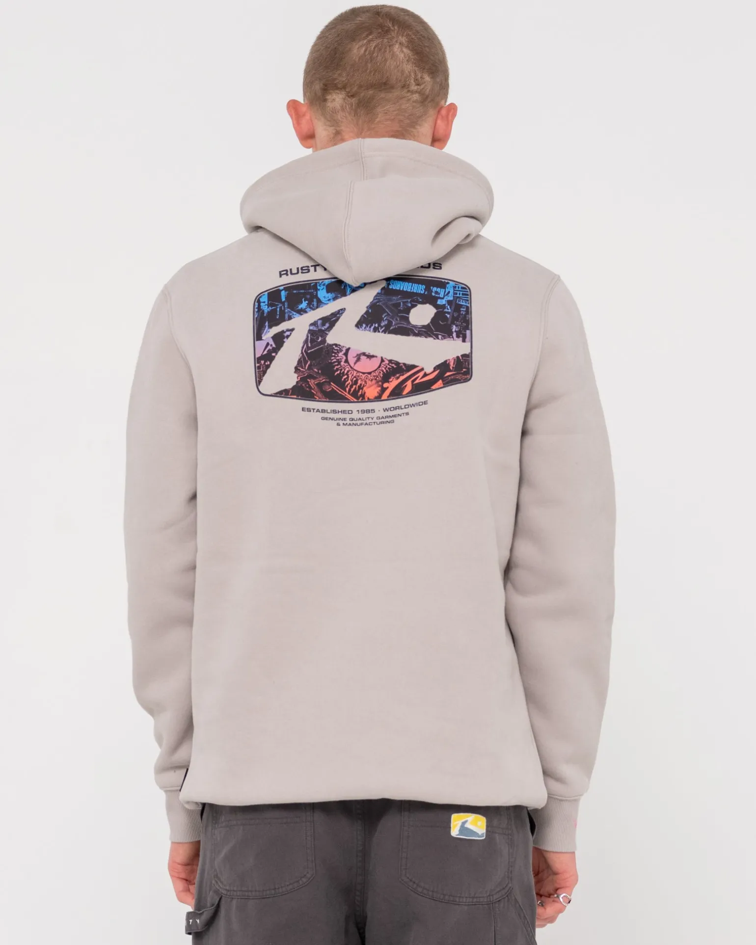 Advocate Graphic Super Fleece Hoodie | Rusty New