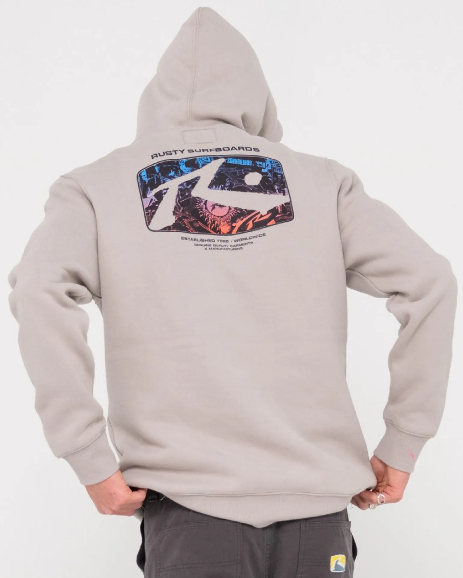 Advocate Graphic Super Fleece Hoodie | Rusty New