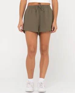 Alannah Relaxed Fit Lounge Short | Rusty Hot
