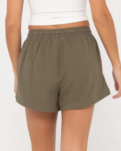Alannah Relaxed Fit Lounge Short | Rusty Hot