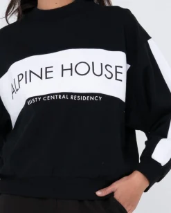 Alpine House Oversize Crew Neck Fleece | Rusty Online