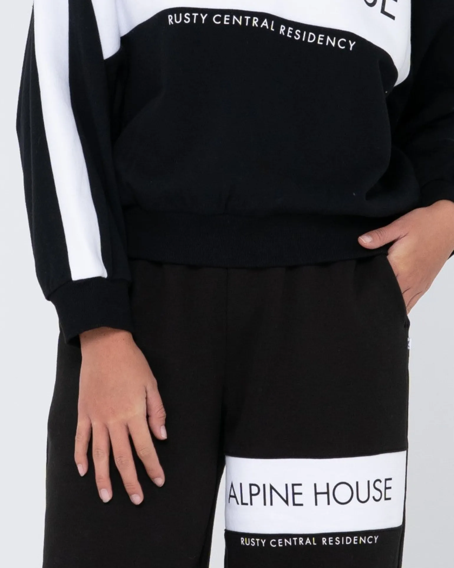 Alpine House Oversize Crew Neck Fleece | Rusty Online