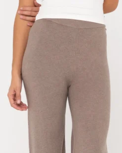 Amelia High Waisted Wide Leg Knit Pant | Rusty Discount