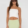Amelia Strapless Knit Crop Top | Rusty Sale
