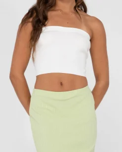 Amelia Strapless Knit Crop Top | Rusty Sale