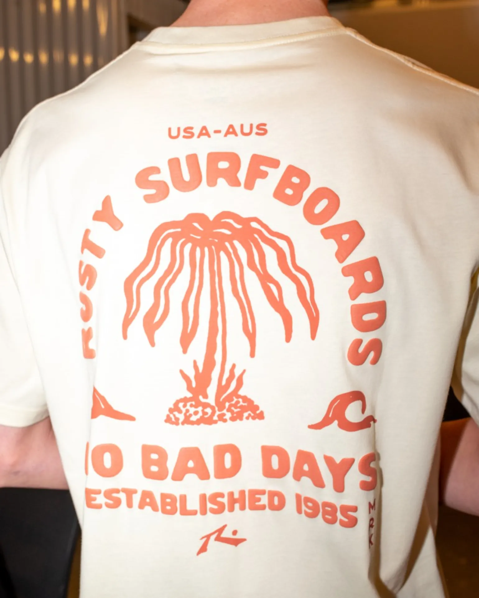 Apparition Island Short Sleeve Graphic Tee | Rusty Cheap