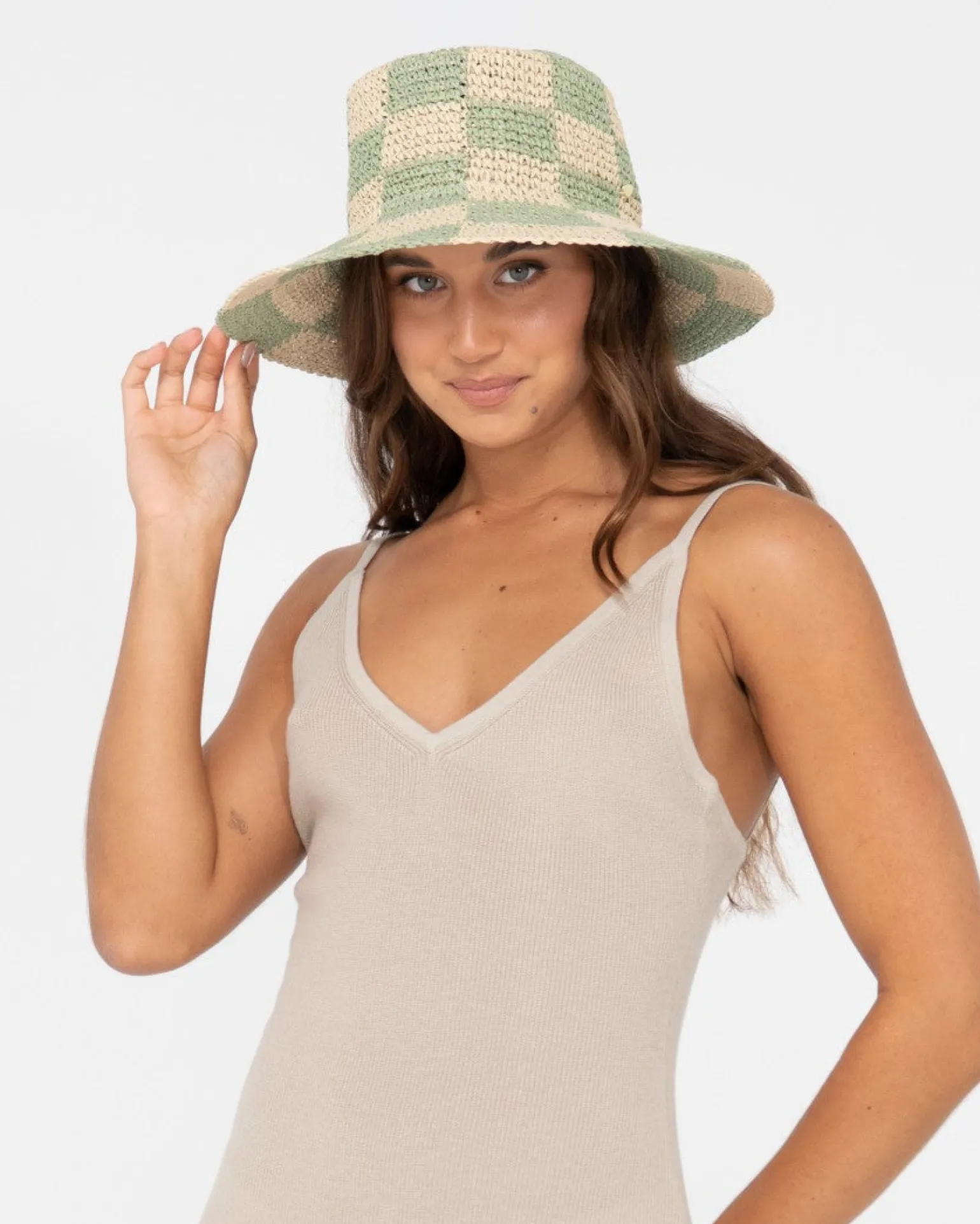Ariel Natural Straw Bucket Hat | Rusty Flash Sale
