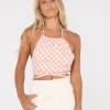 Bad Habits Halter Neck Top | Rusty Online