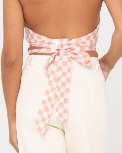 Bad Habits Halter Neck Top | Rusty Online