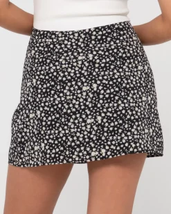 Balnear Floral High Waisted Mini Skirt | Rusty Clearance