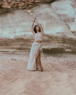 Banks Wrap Maxi Skirt | Rusty Cheap