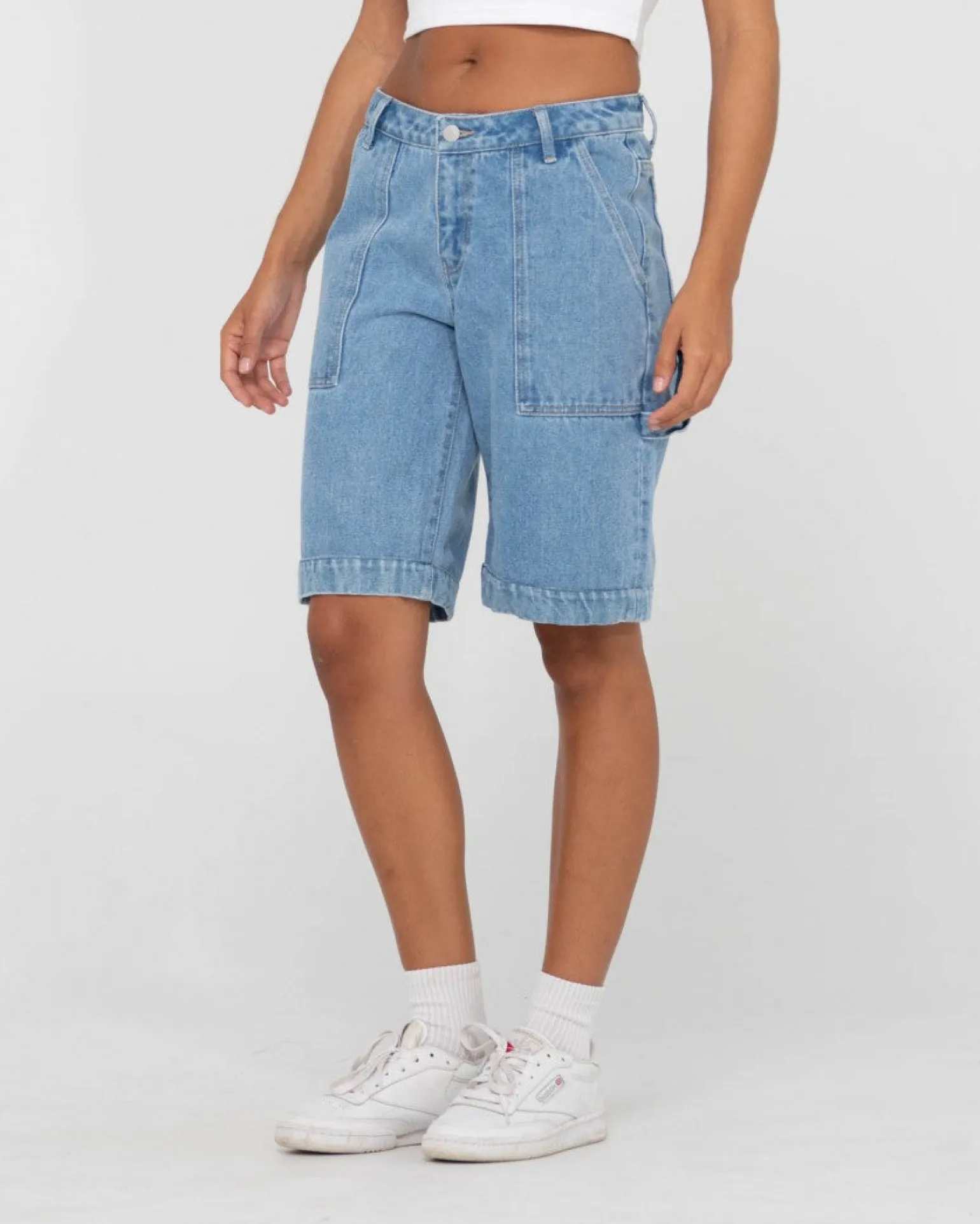Billie Low Rise Carpenter Jort | Rusty Sale