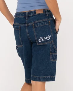 Billie Low Rise Carpenter Jort | Rusty Clearance