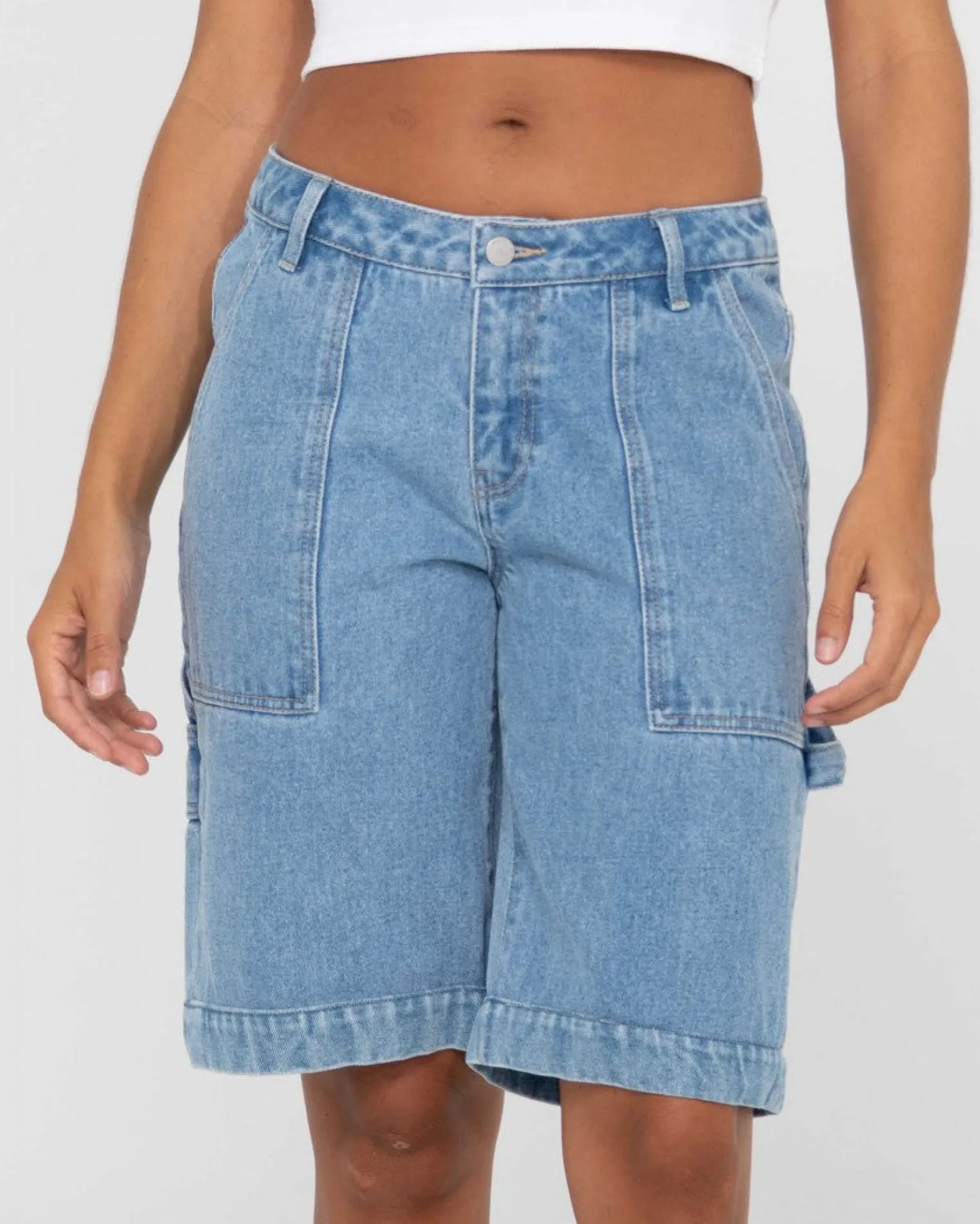 Billie Low Rise Carpenter Jort | Rusty Outlet