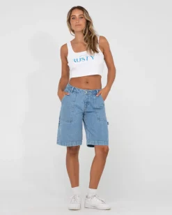 Billie Low Rise Carpenter Jort | Rusty Sale