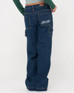 Billie Low Rise Denim Carpenter Jean | Rusty New