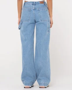 Billie Low Rise Denim Carpenter Jean | Rusty Store