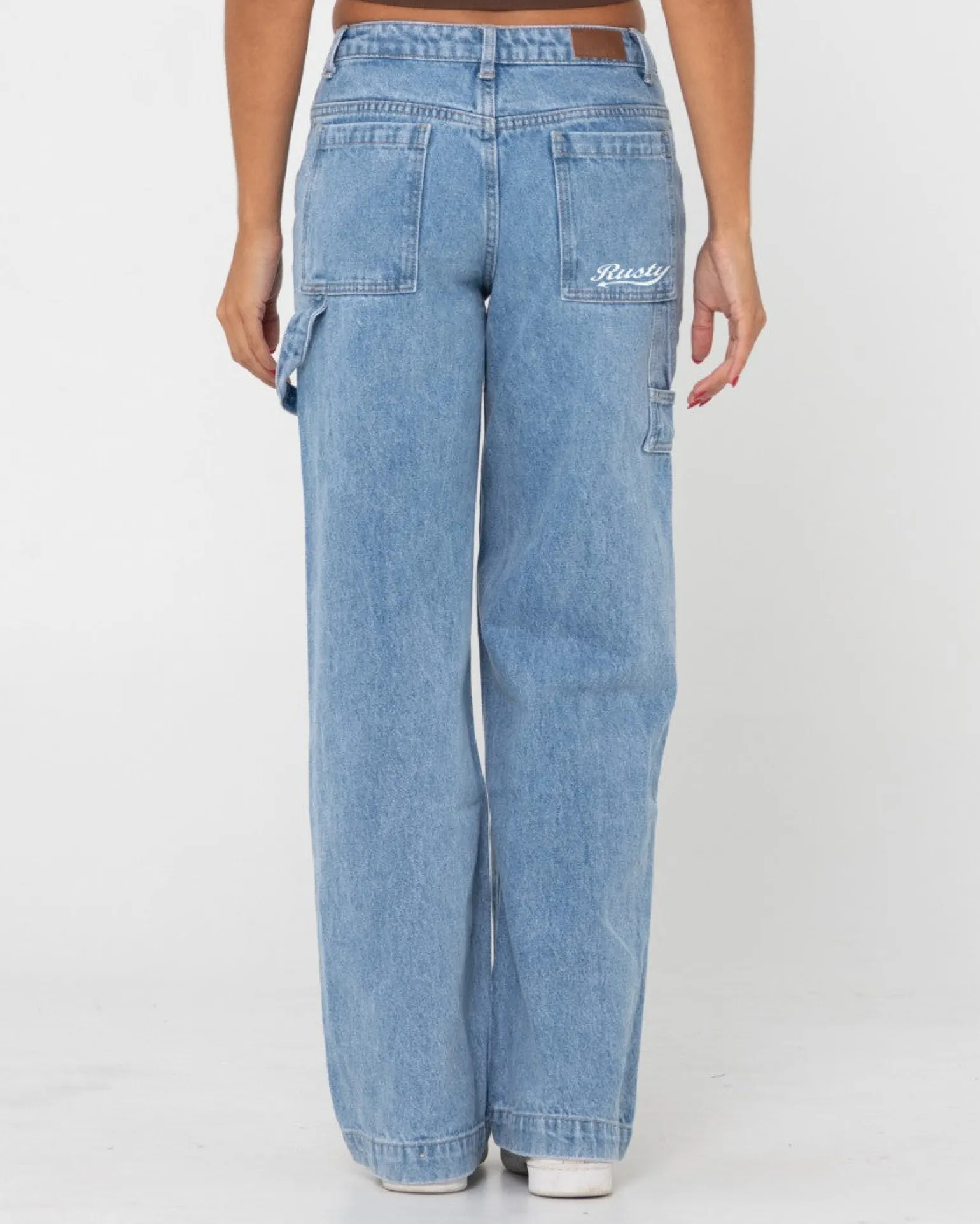 Billie Low Rise Denim Carpenter Jean | Rusty Hot