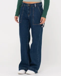 Billie Low Rise Denim Carpenter Jean | Rusty New