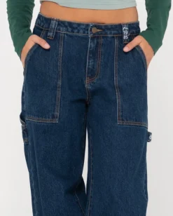 Billie Low Rise Denim Carpenter Jean | Rusty Sale