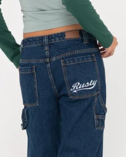 Billie Low Rise Denim Carpenter Jean | Rusty Sale