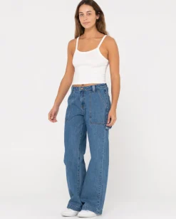 Billie Low Rise Denim Carpenter Jean | Rusty Discount