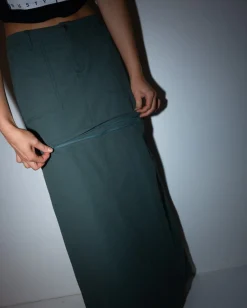 Billie Low Rise Ripstop Zip Off Maxi Skirt | Rusty Store