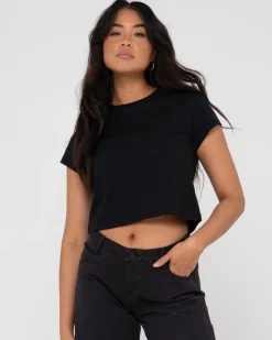Blanks Baby Tee | Rusty Online