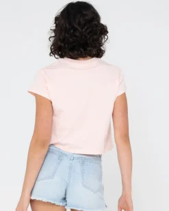 Blanks Baby Tee | Rusty Flash Sale