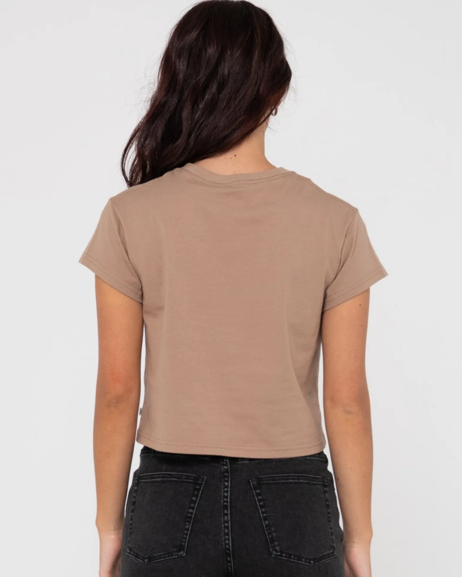 Blanks Baby Tee | Rusty Hot