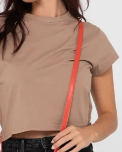 Blanks Baby Tee | Rusty Cheap