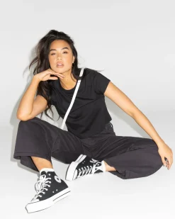 Blanks Baby Tee | Rusty Cheap