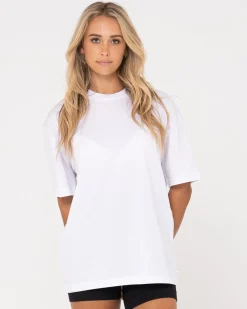 Blanks Boyfriend Fit Tee | Rusty Clearance