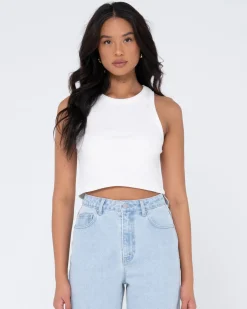 Blanks Racer Tank Top | Rusty New