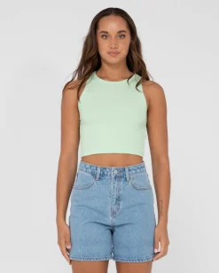 Blanks Racer Tank Top | Rusty Clearance