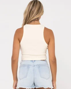 Blanks Racer Tank Top | Rusty Outlet