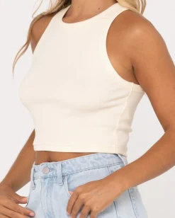 Blanks Racer Tank Top | Rusty Outlet