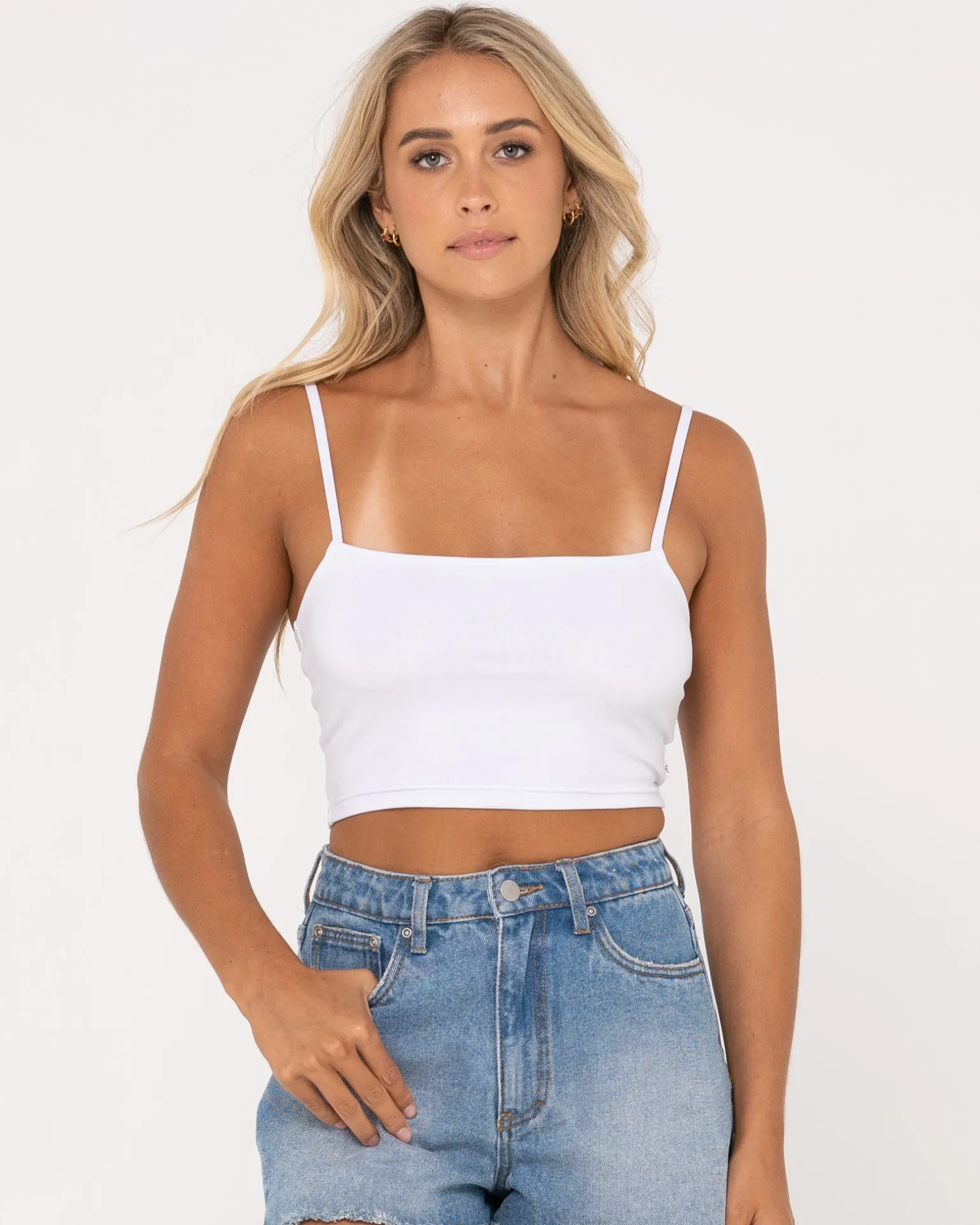 Blanks Slim Fit Cami | Rusty Cheap