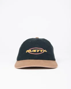 Blind Turn Vintage Wash Embroidered Dad Cap | Rusty Discount