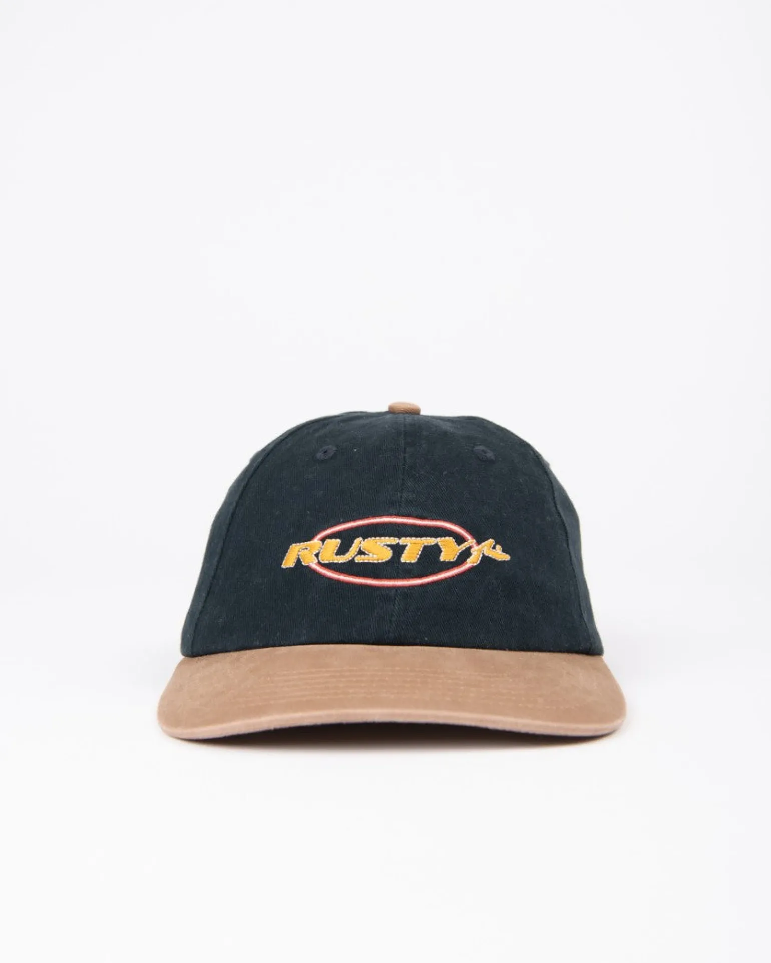 Blind Turn Vintage Wash Embroidered Dad Cap | Rusty Discount