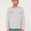 Boat Day Linen Long Sleeve Shirt | Rusty Clearance