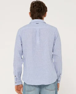 Boat Day Linen Long Sleeve Shirt | Rusty Outlet